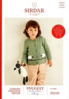 Knitting Pattern - Sirdar 5373 - Snuggly Cashmere Merino DK - Cardigan & Sheep Toy